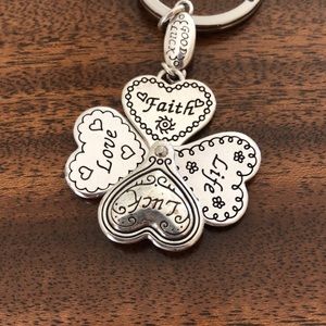 BRIGHTON  GOOD LUCK hanging charm key chain